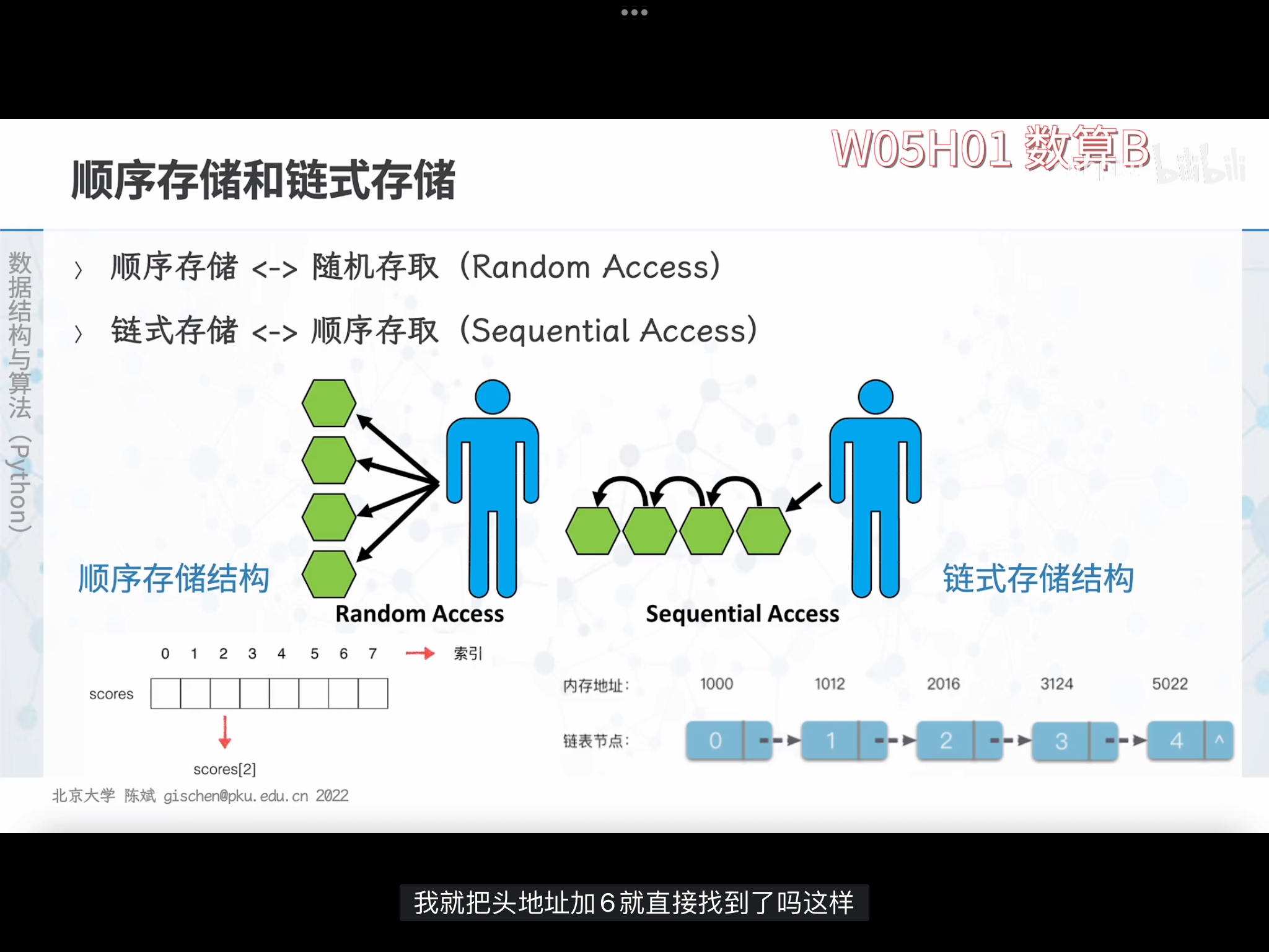 顺序存取vs随机存取